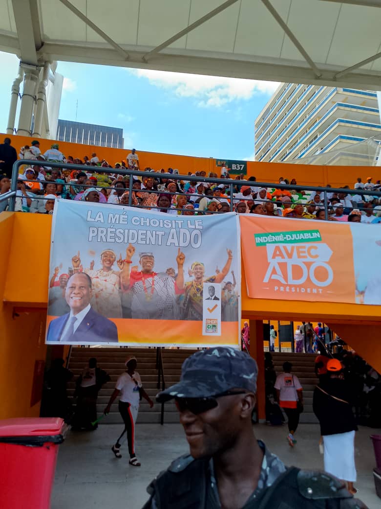 Les femmes du RHDP de la région de La Mé mobilisées pour la victoire du Président Alassane Ouattara